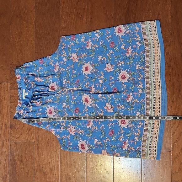 Max Studio sleeveless border print tunic - Picture 5 of 5